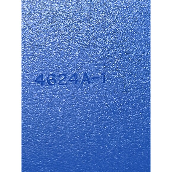 Complete 6 Pc  Tupperware CHIP N Dip Set w/2  Dip BOWLS &LIDS 6 Quart  Blue - Picture 10 of 10